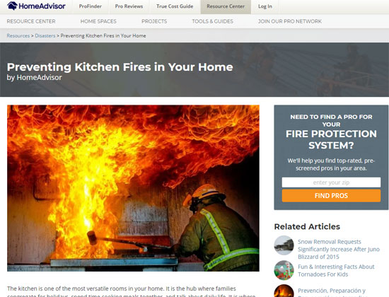 Heath Fire Department Preventing Kitchen Fires in Your Home