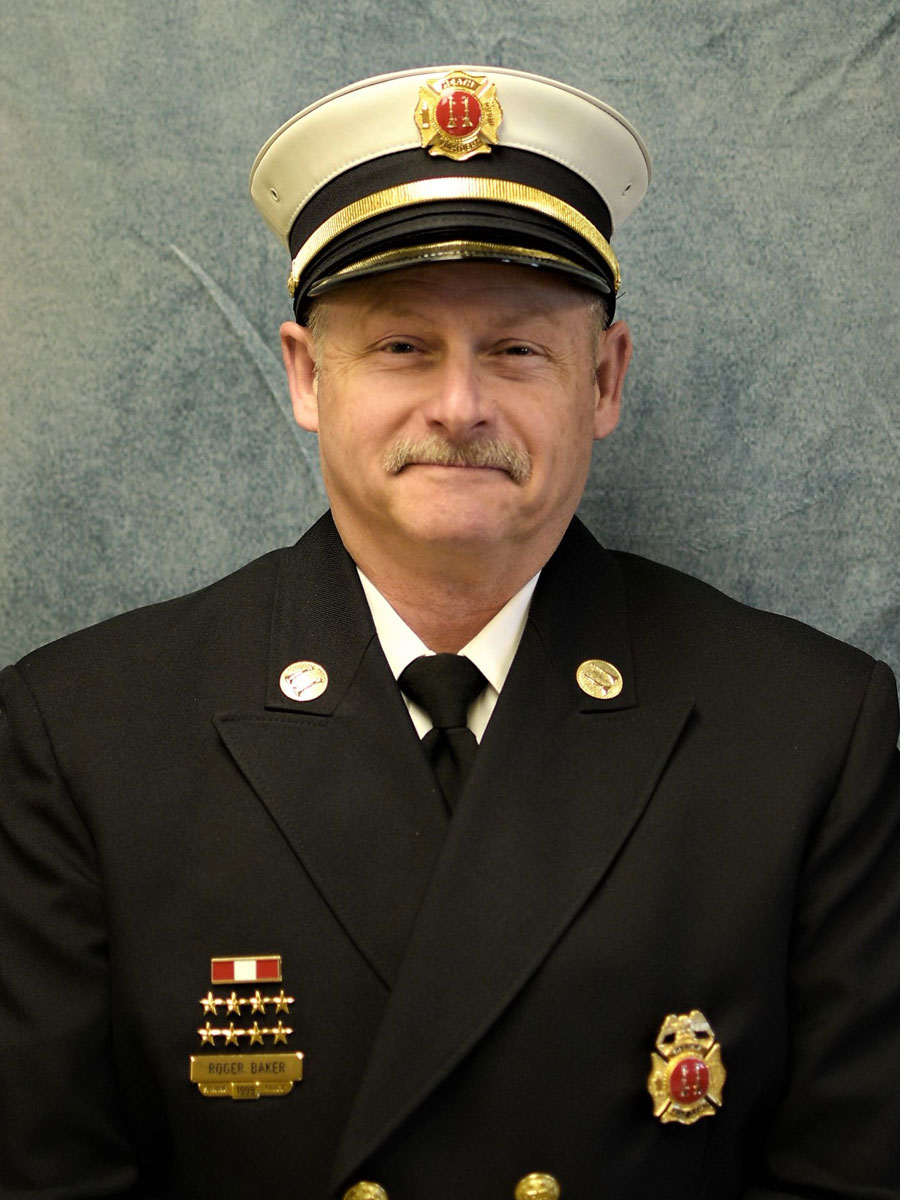 Heath Fire Department Capt Roger Baker