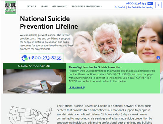 Heath Fire Department National Suicide Prevention Lifeline