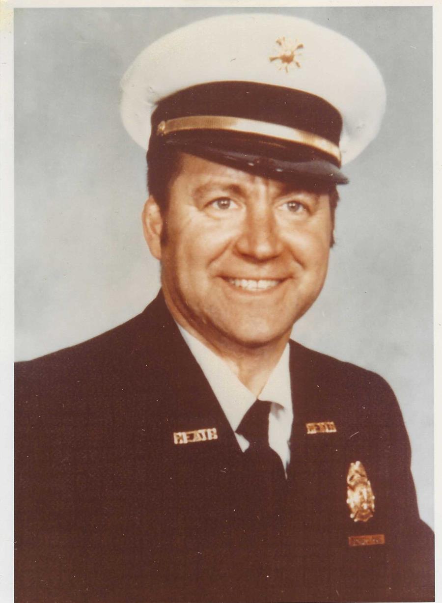 Richard Padar was named 4th Fire Chief.