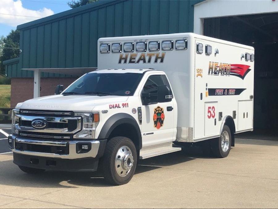 With the help of the Cares Act, the department was able to purchase a decon machine for each station as well as a new medic, 2020 Ford F450, to use primarily for the purpose of responding to potential or confirmed COVID-19 patients.