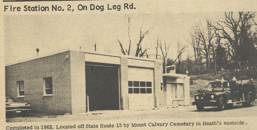 Fire Station No 2 on Dog Leg Rd was completed .